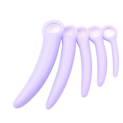 Dual-use Anal Plug Silicone Vaginal Muscle Training Dilator Anal Butt Plug vaginal plug Female vaginal spasm male Masturbation