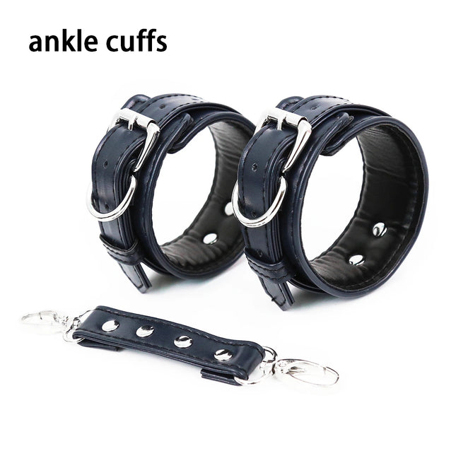 Puppy Play Wrist Ankle Cuffs Restraints Bondage Couples Adult Games Sex Toys for Women Erotic Handcuffs