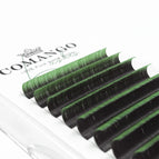 Ombre Green / D / 0.07mm|Mix 8-14mm