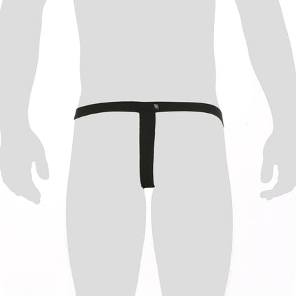 Men's Sexy Thong Exotic Lingerie Cockring Underwear G String Penis Cock Ring Panties Open Crotch Underpants Hombre