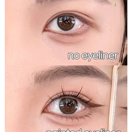 GEGE BEAR Precision Tip Fast Driving Quick Draw Liquid Eyeliner Pen Daily Use Waterproof Smudge Proof Long Last Eyeliner Pencil