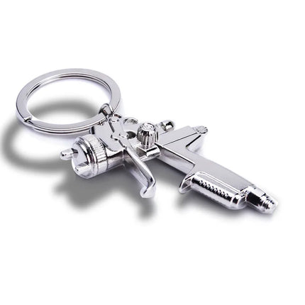 2024 new creative car paint spray guns model keychain charm fashion men and women car bag keychain accessories gift wholesale