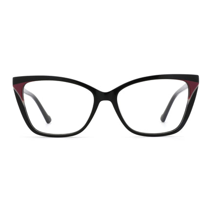 ZENOTTIC M Size Cat Eye Eyeglasses Women Vintage Acetate Inspired Design Prescription Lenses Classic Style