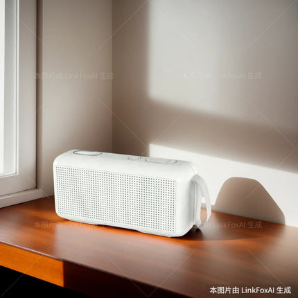 Deep Bass Bluetooth Speaker - Dual Drivers & Subwoofer, IP55 Dustproof Portable Design, 20W Rich Sound with 24-Hour Battery Life