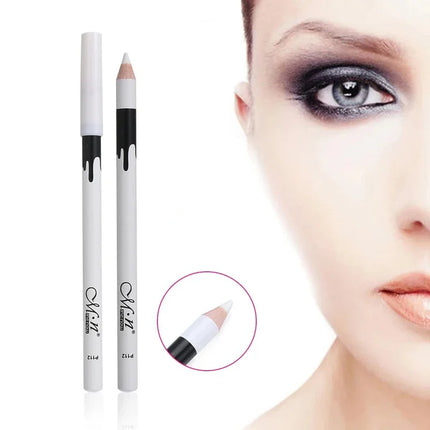 New White Eyeliner Makeup Lasting Smooth Easy To Wear Eyes Brightener Waterproof Fashion Eyes Liner Pencils Eye Makeup Tools