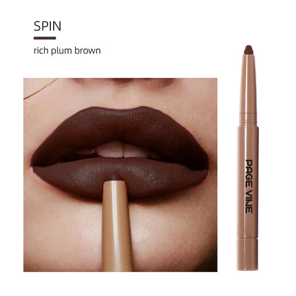 Blogger Recommended Lip Liner Brand Long-lasting Velvet Matte Beginner-friendly Sexy Double-ended Silky Peptide Nude Lip Liner