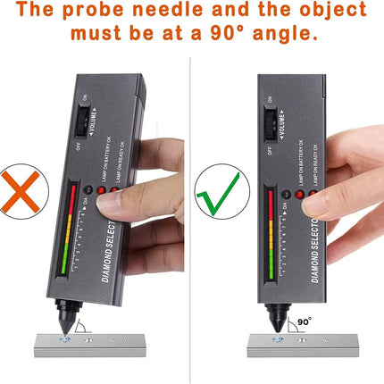 Diamond Tester High Accuracy Diamond Tester Pen Jewelry Diamond Tester Professional Diamond Selector Diamond Tester Kit
