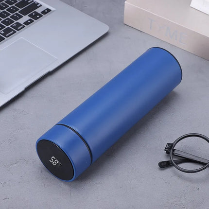 500ML Temperature Display Thermos Cup Stainless Steel Divided Thermos Bottle Outdoor Vacuum Insulated Cup Father's Day Gift