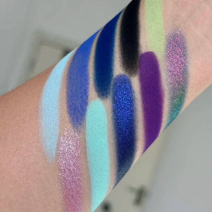 Anthemy 12 Color Eyeshadow Palette Backlight Butterfly Matte Chameleon High Pigmented Shimmer Flash Spotlight Eye shadow