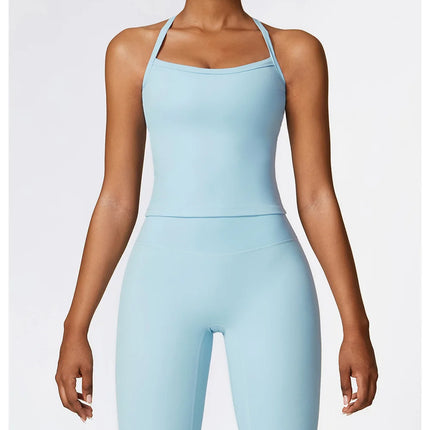 Women Cross Back Yoga Sports Bra Breathable Shock Proof Gym Workout Fitness Push up Top Yoga Running Active Sportswear Vest Bra