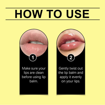 Honey Lemon Lip Balm Deep Moisturizing Prevent Lips From Drying Out and Cracking Repair Lip Barrier Daily Moisturizing Lip Balm