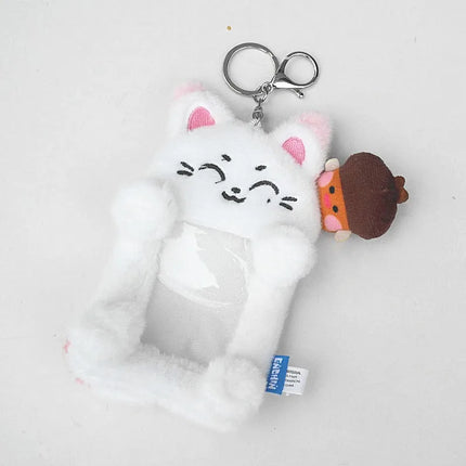 New 10cm JUNGWON Plush Pendant Kawaii JAKE HEESEUNG Jay Cos Animal Mini Stuffed Doll Keychain Toy For Fans Gifts