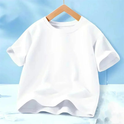 Children's Clothing, Short Sleeves for Girls, 2025 Summer New Girls' T-shirts, Pure Cotton Fashionable Printed Children's Top Trend