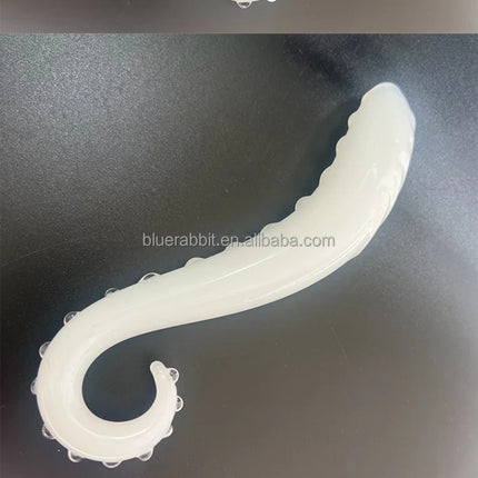 Sea Horse Glass Anal Plugs Wholesale Glass Masturbation Erotic Toys Pink Purple Black Green Blue Crystal Glass Dildos for Women