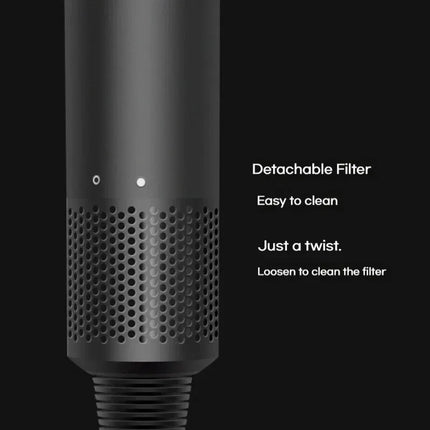 High-Speed Negative Ions Hair Dryer, Upgraded Model, Quiet, High Airflow, Constant Temp, Lightweight, Multi Nozzles in Gift Box