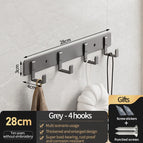 Grey 4 hooks