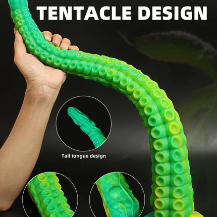 Super Long Soft Silicone Dildo Monster Anal Plug Huge Octopus Tentacles Masturbate Anus Stimulate Adult Sex Toy Sex Tool Product