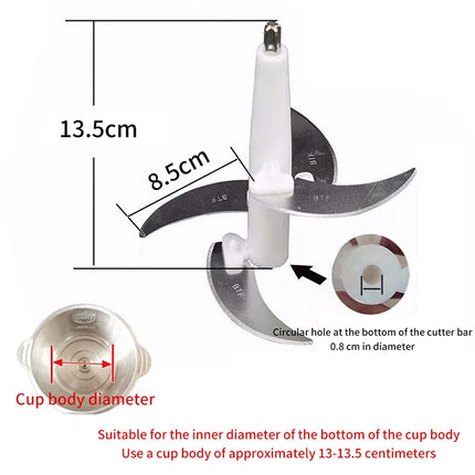 Electric Meat Grinder Food Crusher Processor Replacement Spare Parts For 2L/3L/4L Meat Grinder Accessories Kitchen Tools