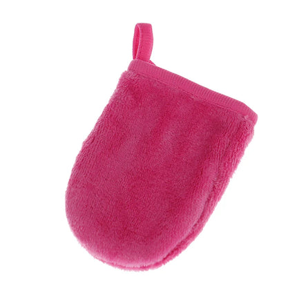 Reusable Makeup Remover Glove Microfiber Facial Cleaning Glove Soft Face Cleaner Towel Pads Face Deep Cleaning Skin Care Tools