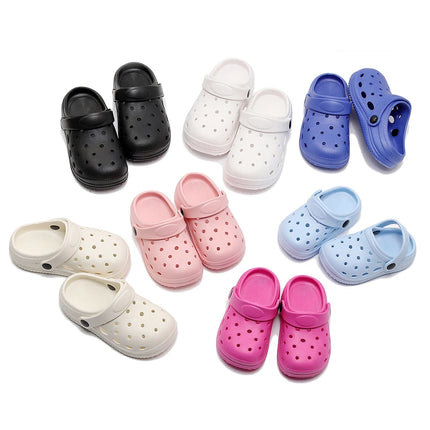 Fashion Waterproof Slippers Children Sandals Shoes Summer Outdoor Slides Soft Sole Garden Shoes Indoor Nursing Clogs Sandals