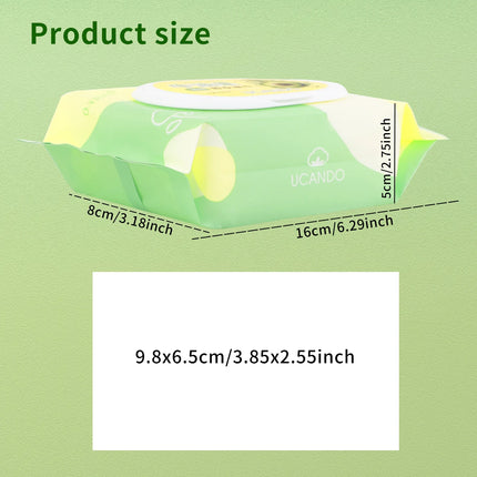 A pack of makeup remover wipes, facial and eye makeup remover, mild and non-irritating, special for makeup remover.