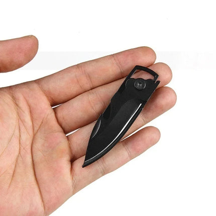 Mini Outdoor EDC Gear Outdoor Creative Multi Tool Folding Keychain Knife