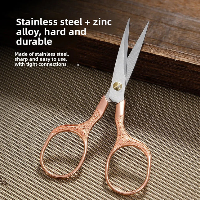 1/50PCS Embroidery Scissors Sewing Supplies Stainless Steel Vintage Tailor DIY Clothing Craft Accessories Sharp Precision Tool