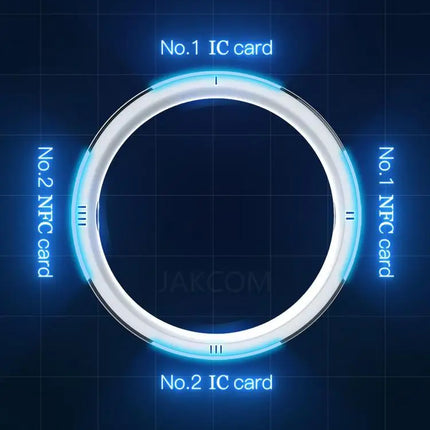 Smart Ring Smart Wearable Device, 125KHZ 13.56MHZ NFC 6 RFID Cards Jakcom R5 Smart Sharing for GPS ID IC IOS Android WP Phones