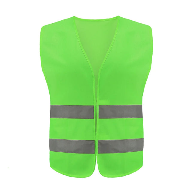 Car Reflective Strip Vest Reflective Strip Vest Car Emergency Reflective Vest Fluorescent Green Orange Safety Suit Strip Vest