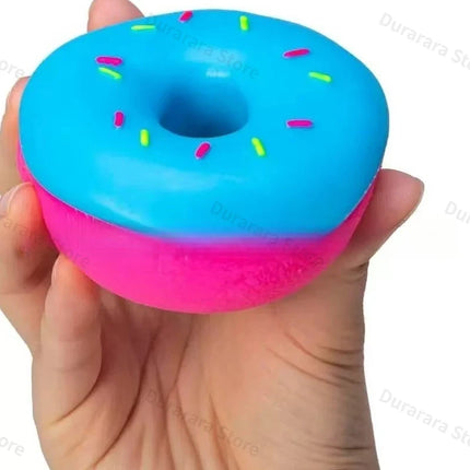 NeeDoh Dippin Dazzler Egg Donut prank stress relief toy soft glue vinyl squeeze toy Slow Rebound Pinch Ornament Relaxation