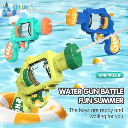 Mini Water Gun Kids Toy Water Blaster Small Pistol Summer Outdoor Games Splashing Soaker Summer Beach Party Games Children Gift
