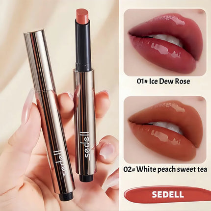 Natural Sheer Lip Balm Moisturizing Lipstick Long-lasting Waterproof Non-stick Soft Mist Matte Smooth Enhancing