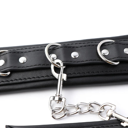 Bondage Kits Extendable Products Leather Restraint Set Handcuffs Ankle Cuffs Bdsm Toys For Couples Women 18 Adult Games