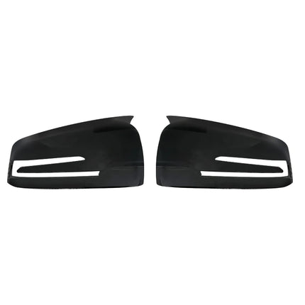 For Mercedes Benz A B C E S CLA GLA GLK Class W176 W246 W204 W212 W221 C177 X204 X156 Carbon Fiber Car Rearview Mirror Cover