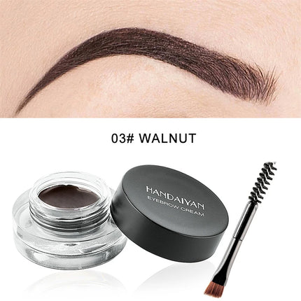 HANDAIYAN 12 Colors Eyebrow Gel Colorful Eyebrow Cream Eyebrow Dye Glue No Fading Waterproof Long Lasting Brow Makeup Cosmetics