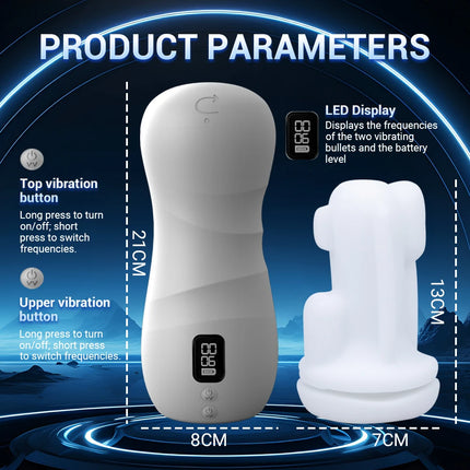 Automatic Male Sucking Mastubator Vibration Blowjob Vagina Machine Masturbation Cup for Men Sex Toys Adult Goods Masturbate 18+