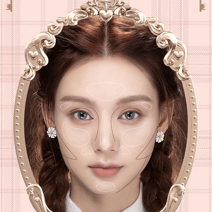 Original Flower Knows Chocolate Wonder-Shop Highlighter Contour Powder Face Palette For Women Bronzer Illuminator Highend Makeup