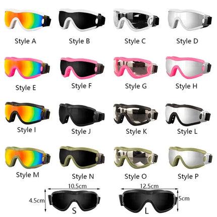 Dog Accessories Adjustable Strap Dog Goggles Windproof UV Resistant Dog Sunglasses Anti-Fog Waterproof Pet Glasses Sports