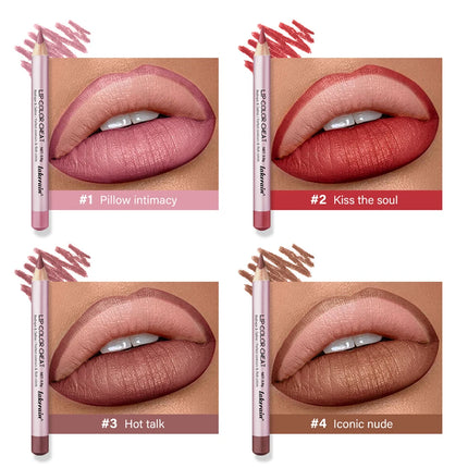 Mini Lip Liner Pen Pillow Intimacy High Color Define Sexy Lips Precision Waterproof Long-lasting Girlfriend Gifts Lip Liner Pen