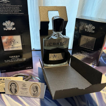 Men's perfume CEED Aventus Eau de Silver Mountain Water Original Santal Perfume Green Irish Tweed Eau De Parfum Spray for Unisex