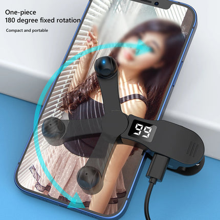 Digital Auto Screen Clicker Automatic Phone Screen Tapper 180° Rotation USB Clip-on Clicker Simulation Finger Continuous Click