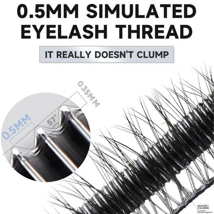 Iron Wand Mascara Beauty Makeup Curling Black Lash Eyelash Extension Waterproof Liquid Volume Mascara Long-wearing Cosmetic