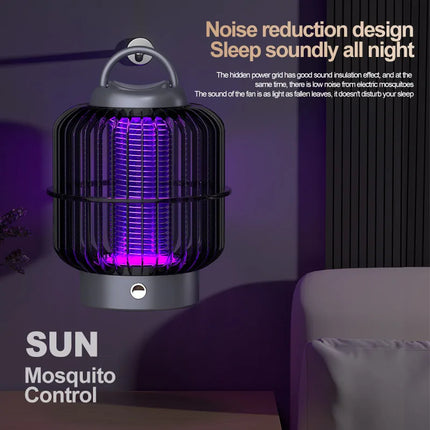 Electric Shock Mosquito Killer Home Dormitory Mosquito Catcher Solar Outdoor Camping Picnic Mosquito Killer Usb Charging Model