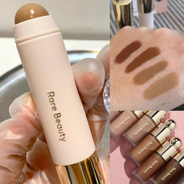 Rare Beauty 3D Natural Nose Shadow Face Contour Bronzer Stick Brighten Highlighter Bar Concealer Cream Tool Skin Daily Cosmetics