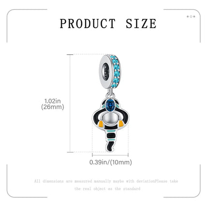 2025 Classic Ballet Pendant Fit Bracelet Diy For Women Daily Wear mermaid Cheerleading Charm Fashion Jewelry Love Birthday Gift