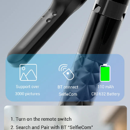 FGCLSY New Tripod for Smartphone Camera,Stand with Bluetooth shutter and light,Wireless Selfie Stick brackets with Phone Holder