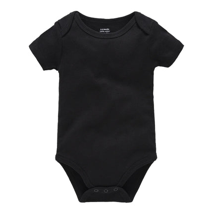 High Quality Baby Rompers Boys Clothing Muslin Blank Bodysuit Girls Pink Plain Colors Jumpsuit One piece Infant Products 0-24M