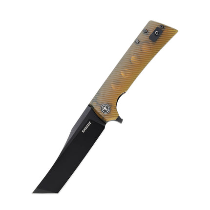 Shooziz Folding Pocket Knife,3.55" D2 Tanto Blade EDC Knife with Flipper ,Camp Tool Gift for Outdoor Men,XUN112