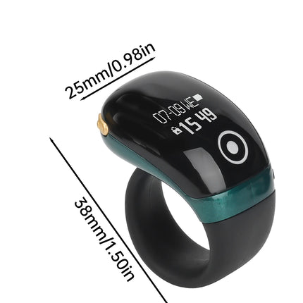 S7Pro Bluetooth Electronic Counter APP Control Monitor Smart Tasbih Tally Finger Counter Muslims Tasbeeh Zikr Ring