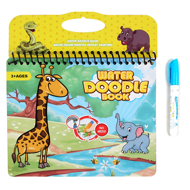 Children's Magic Picture Book Can Be Repeatedly Doodled Using Clean Water Painting And Coloring